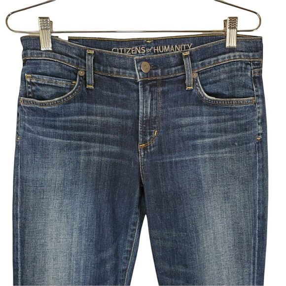 Citizens of Humanity Jeans Womens Size 29 Phoebe Slim Straight Crop Stretch - Picture 2 of 13